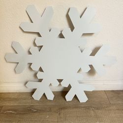 Snowflake sign