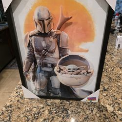 Star Wars Mandalorian and The Child  picture