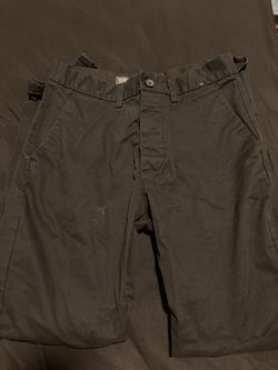Denim Co Black Slim Stretch Chinos, W28 L30