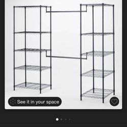 Freestanding Wire Closet System