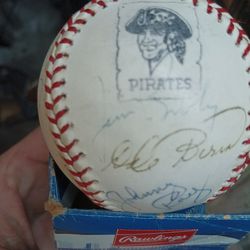Pirates Team Signed Baseball