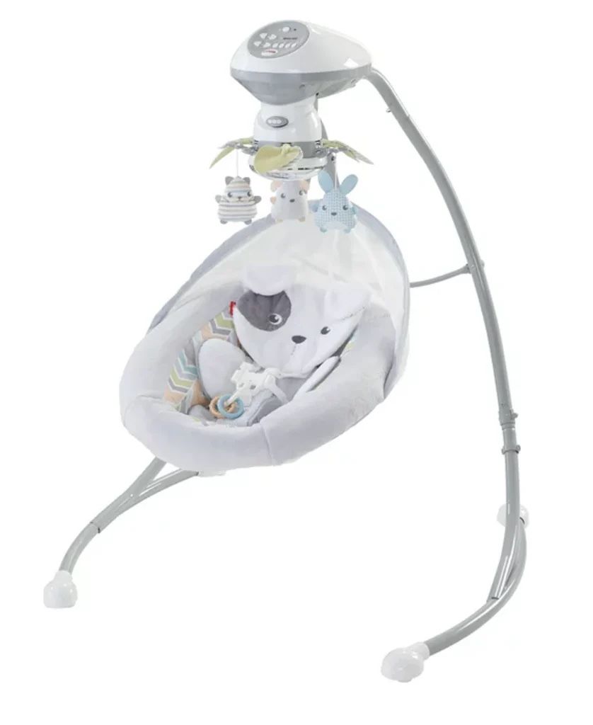 Fisher-Price Sweet Snugapuppy Dual-Motion Baby Swing