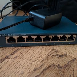 TP-Link 8 Port Gigabit Ethernet Network Switch - Ethernet Splitter