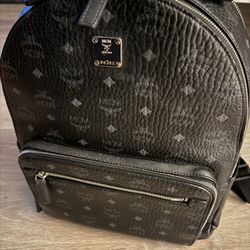 MCM Backpack Double Zipper