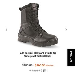 5.11 ATAC 8” Side Zip Tactical Boot 