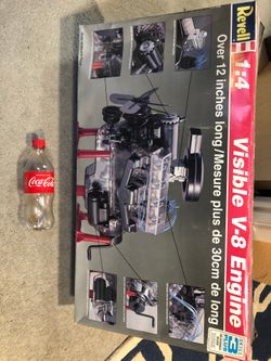 Visible V8 model kit from the 80’s