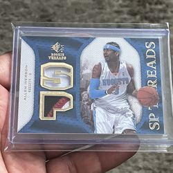 Allen Iverson basketball patch card