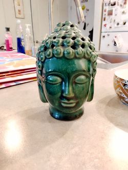 Small decorative Buddha head