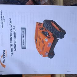 Remote Control Lawn Mower 