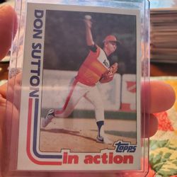 Don Sutton 1982 Topps 1984 Topps 1985 Topps O-Pee Chee Baseball Cards 
