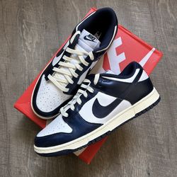 “Vintage Navy” Nike Dunk Low Men’s 10