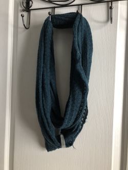 Turquoise scarf
