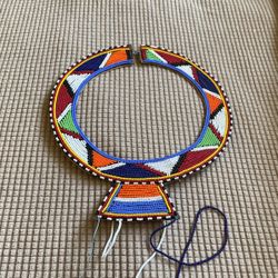African masai Ceremony Necklace 
