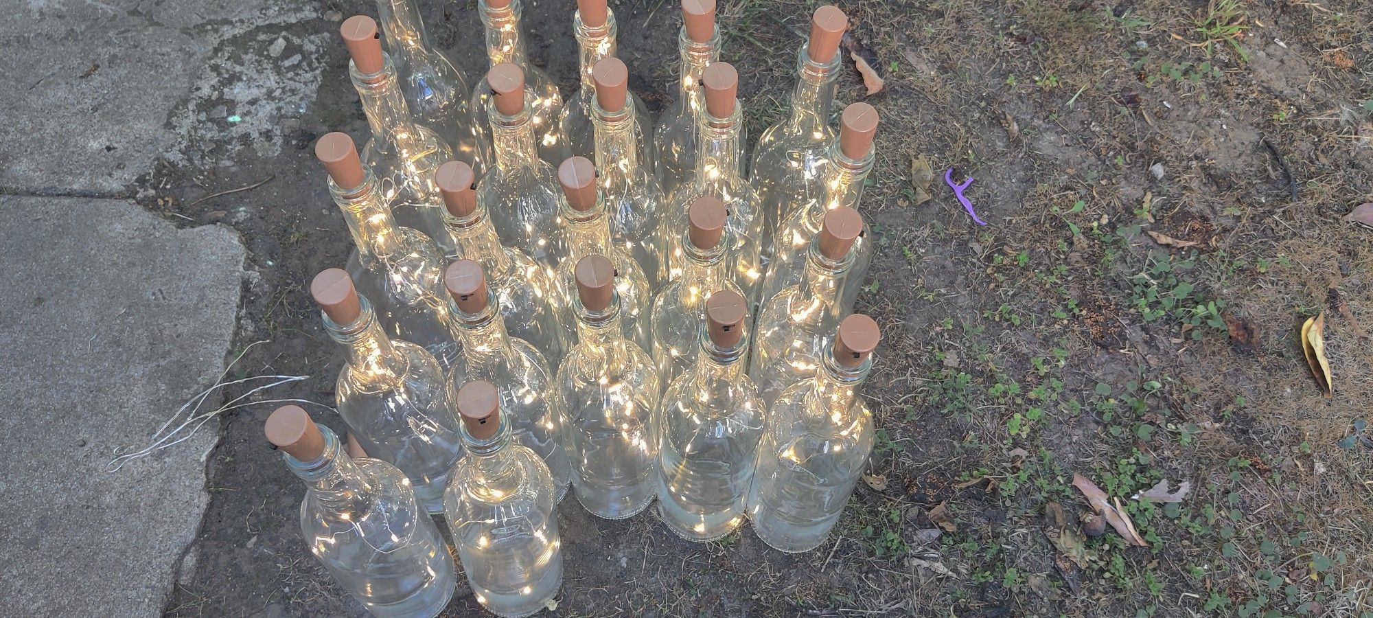 Fairy Light Bottles
