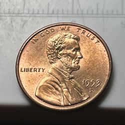 1993 D Penny 