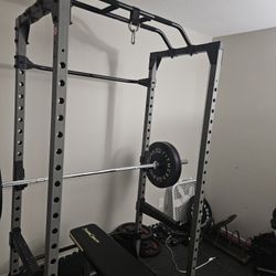Squat Rack And Bench