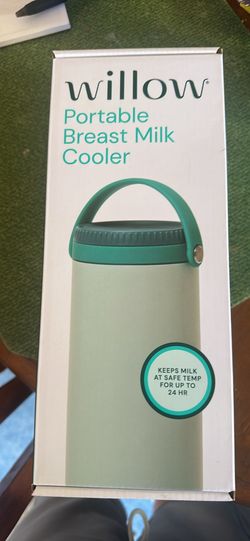 Portable breastmilk cooler