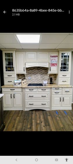 Granite counter top with cutout