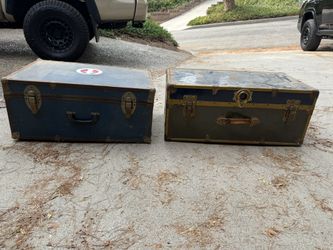 Vintage Box/ Trunks/ Chest Perfect For Storage Or Looks