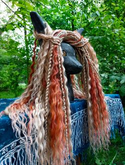 Dreadlock Extensions with Loose Curls (40 DE)
