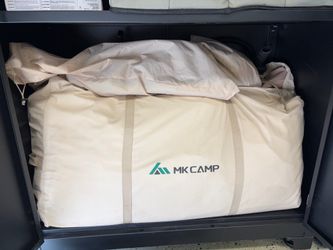 MKCAMP™ Electric Car Tail Double-room Cotton Inflatable Camping Tent