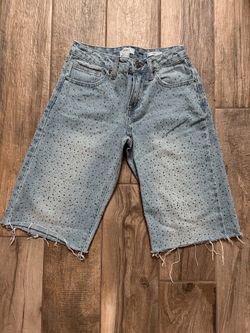 Rhinestone Jorts