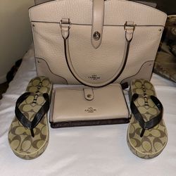 Coach Purse With Matching Wallet 