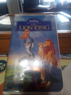 The Lion King VHS
