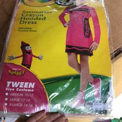 Crayola pink Costume 