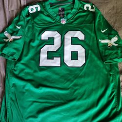 Mens Nike Saquon Barkley Eagles Alternate Jersey Sz XXXL 56
