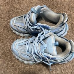 Blue Balenciaga Tracks 