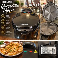 INFUSE Quesadilla Maker – $5
