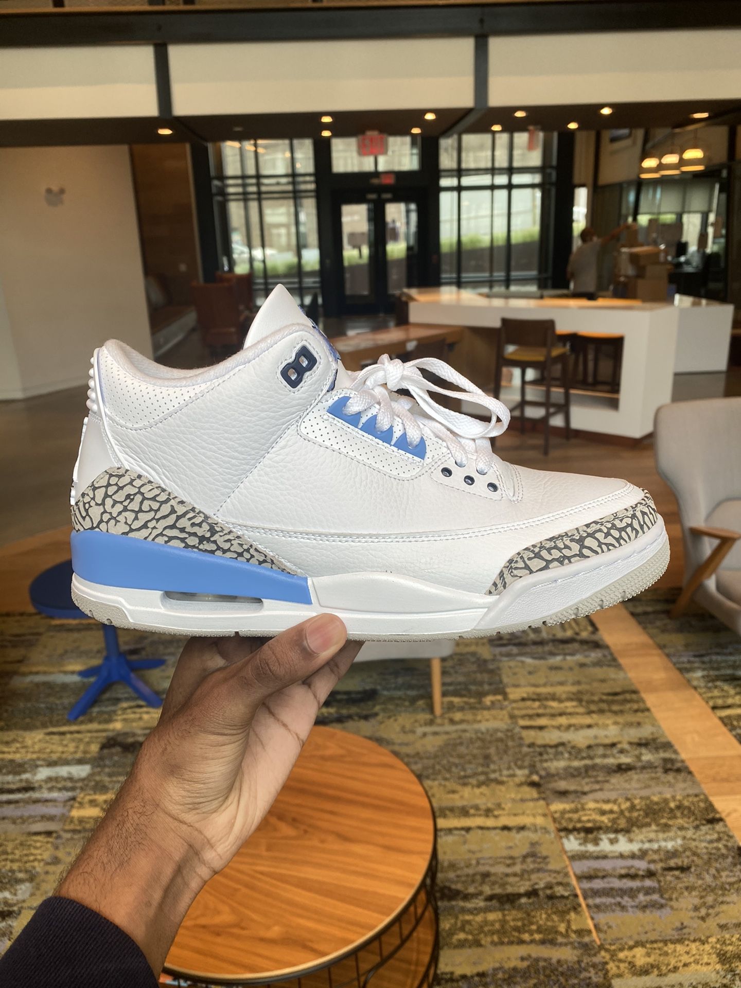 Jordan 3 unc very good condition ✅