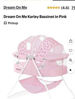 Dream On Me Karley Bassinet