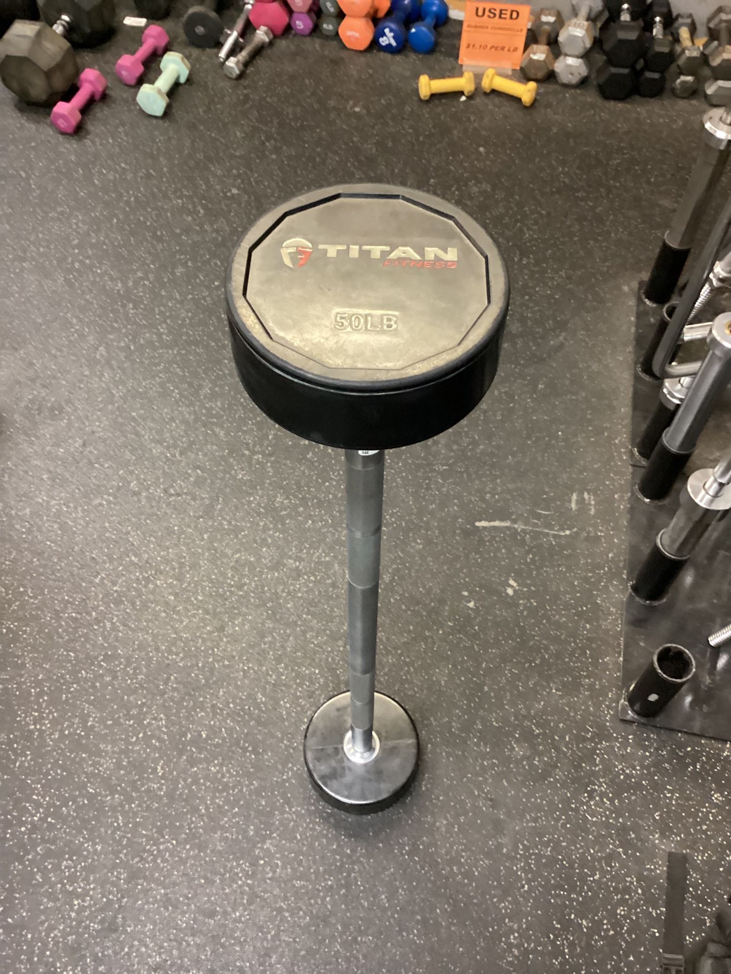 50 Lb fixed Barbell 