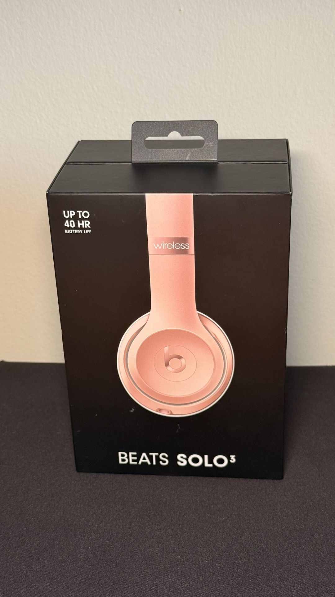 Beats Solo 3 Wireless Headphones Rose Gold
