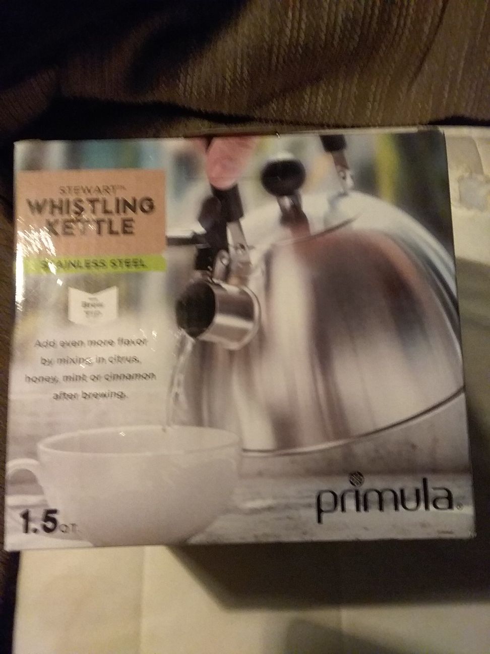 Primula 1.5 oz Whistling Tea Kettle by Stewart