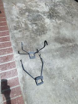 Wall mount bike rack