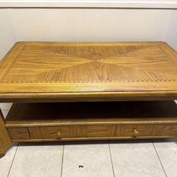 Coffee table and side tables