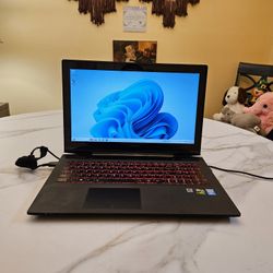 Touchscreen Lenovo Y50 Gaming Laptop I7 Quad Core up to 3.4 GHZ 500 GB SSD 8 GB Ram 860M 2 GB Windows 11 Home