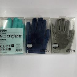 Silicon Cleaning Gloves – Dishwashing / Pet Hair