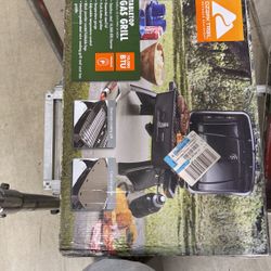 Ozark Trail Portable 1 Burner Propane Grill with Interchangeable Griddle Plate