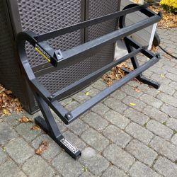 Powertec Heavy Duty 2 Tier Dumbbell Rack - 54” Long