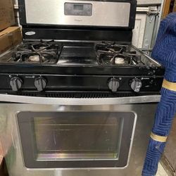 Whirlpool Gas Stove Stainless  Steel