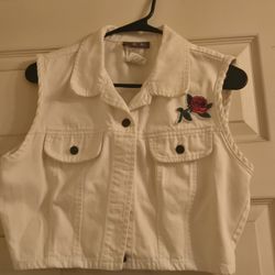 FUN JEAN VEST!!