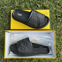 "Fendi" Slides