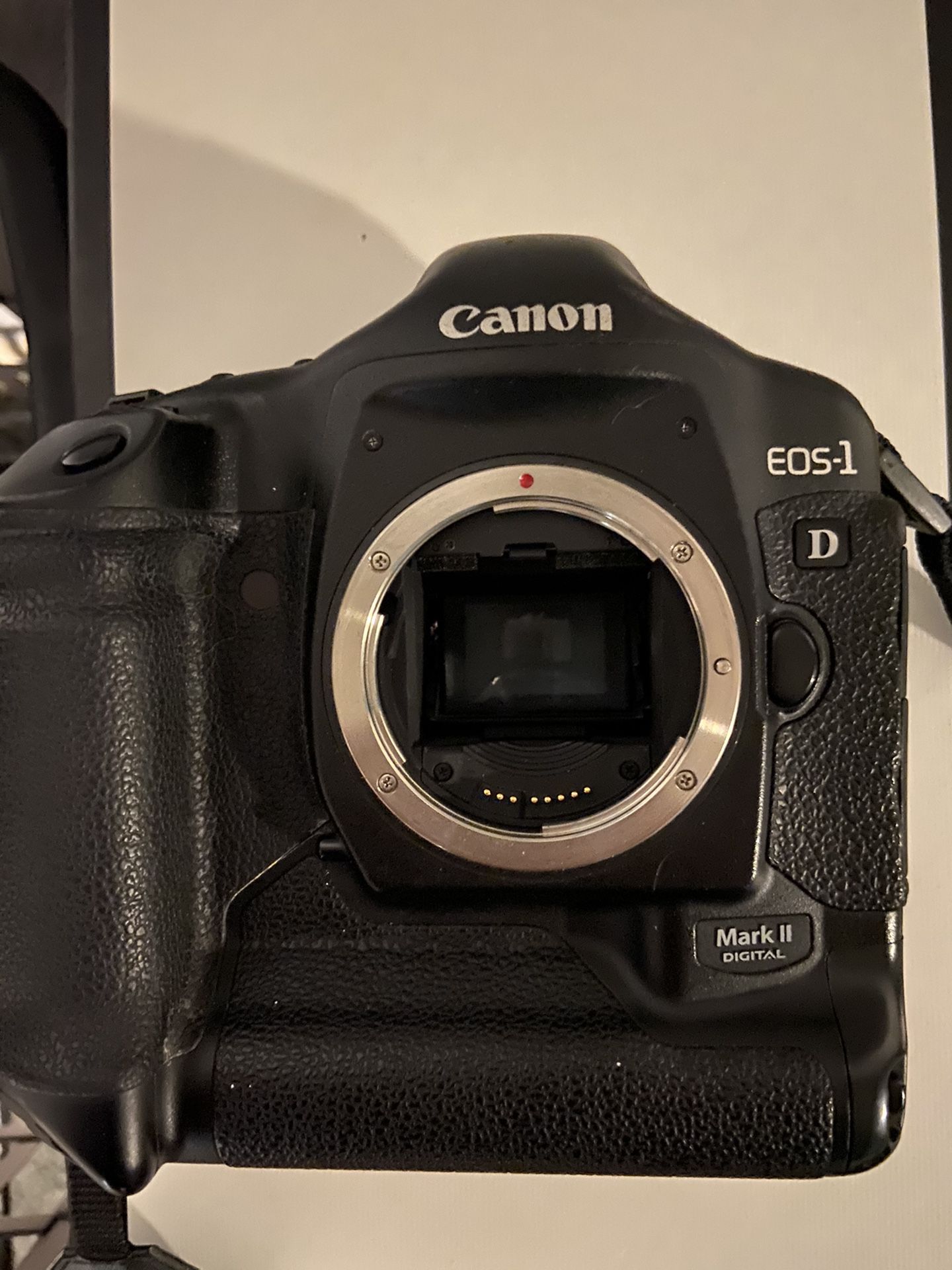 Canon 1d Mark ii with charger and 2 lenses