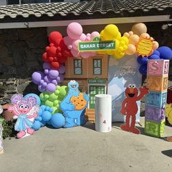 Sesame Street Set Up