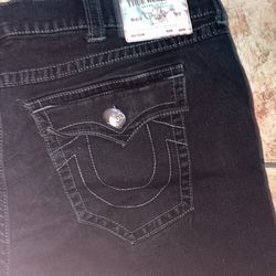 Black true religion jeans