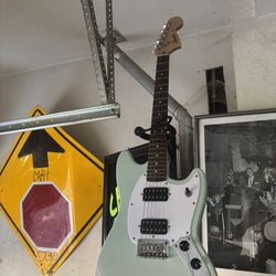 The Squier Bullet Mustang HH electric guitar